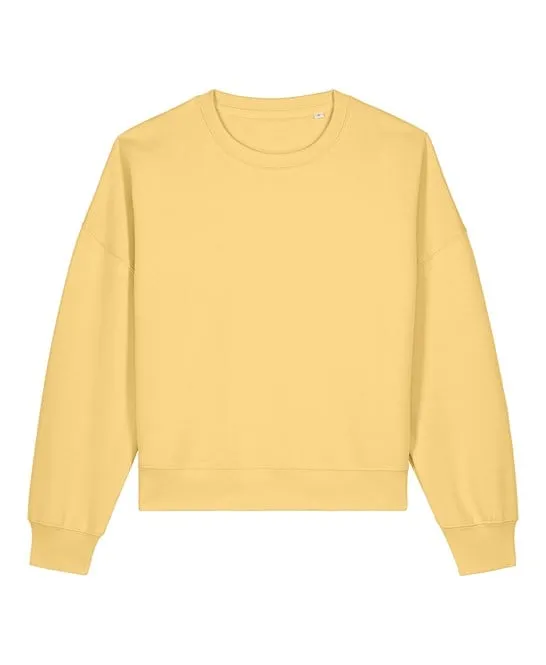 Organic Dropped Shoulder Sweatshirt: Womens