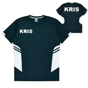 Personalised Navy and White Training Shirt - Mens