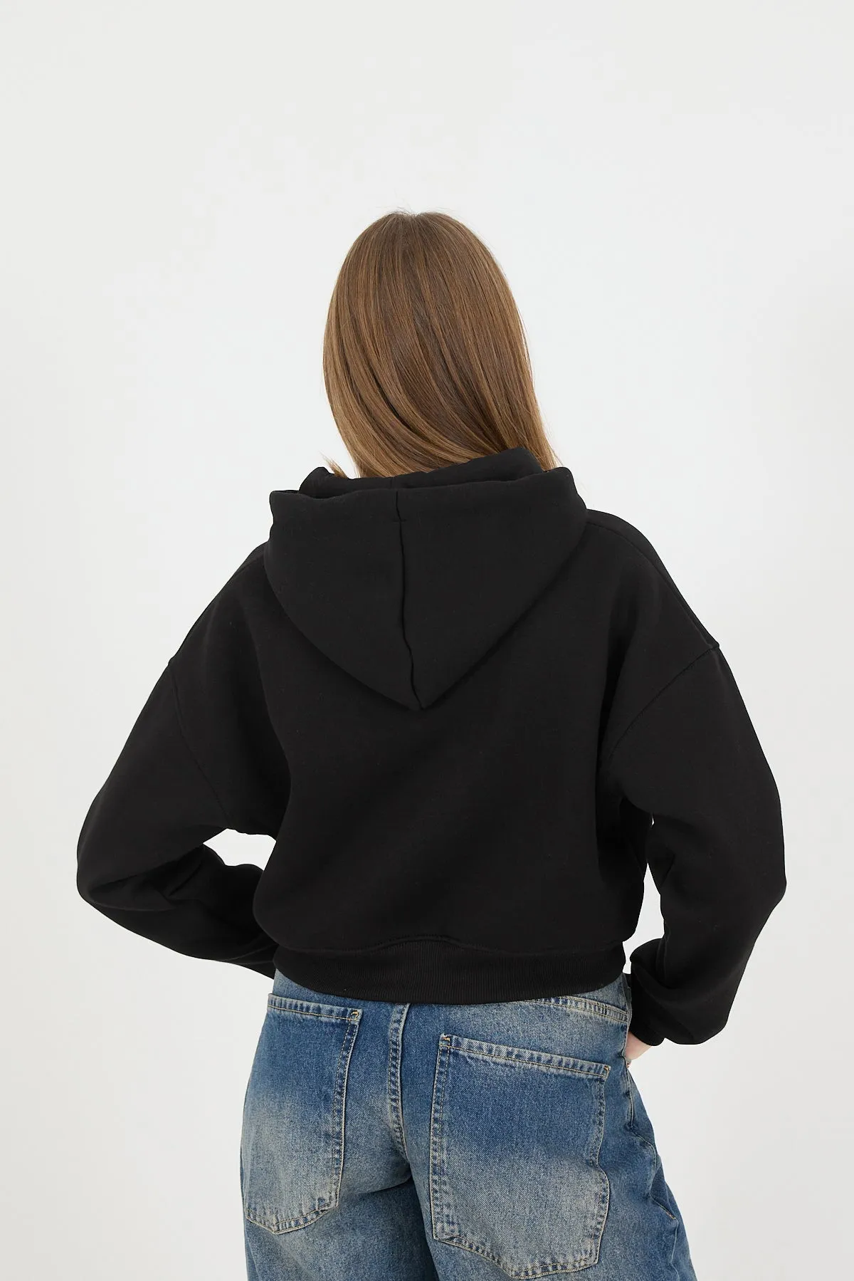 Raised Zipper Sweatshirt