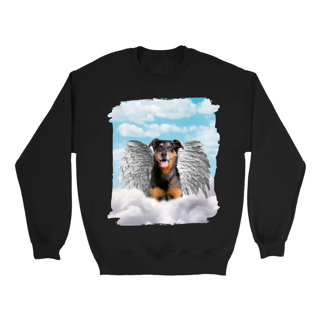 SILVER ANGEL - Custom Pet Portrait Epic Sweatshirt