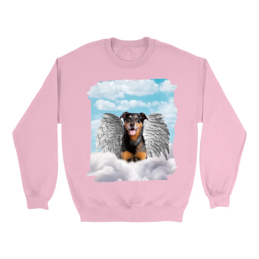 SILVER ANGEL - Custom Pet Portrait Epic Sweatshirt