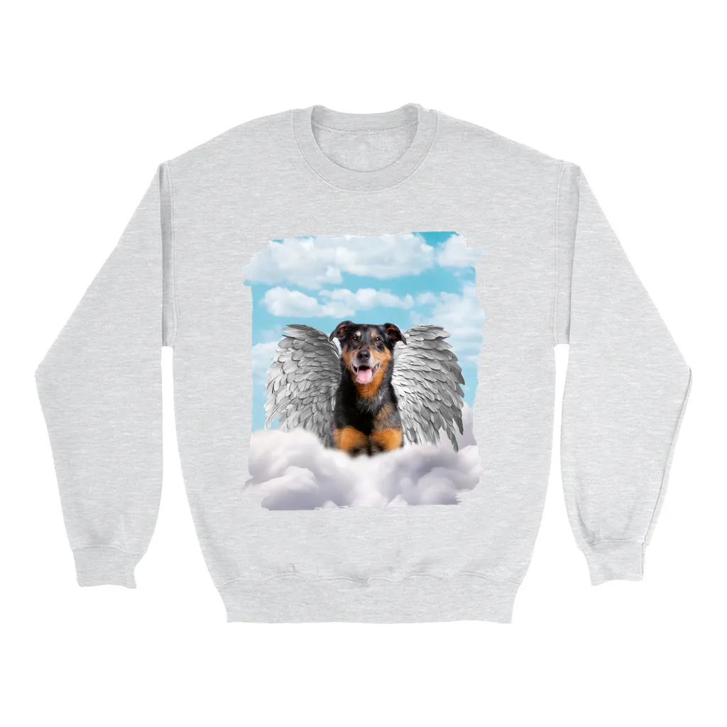SILVER ANGEL - Custom Pet Portrait Epic Sweatshirt