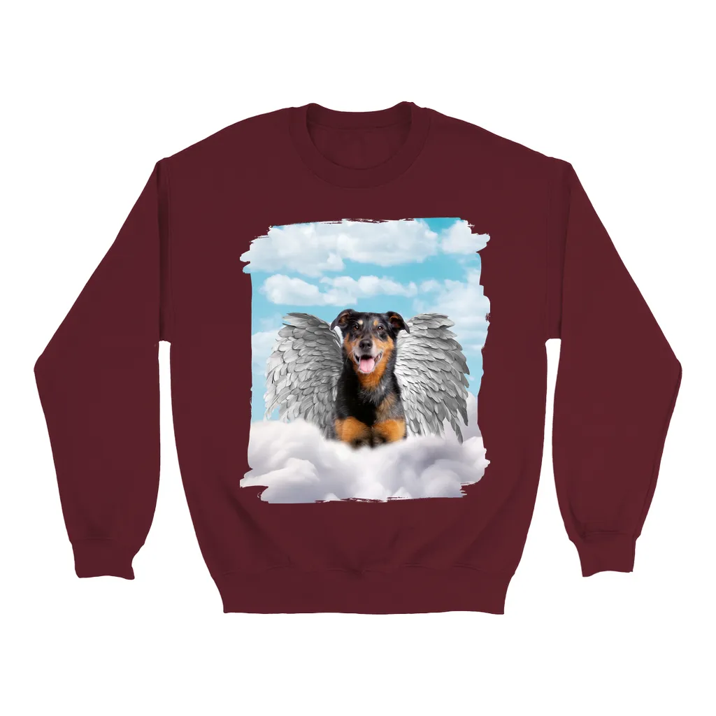 SILVER ANGEL - Custom Pet Portrait Epic Sweatshirt