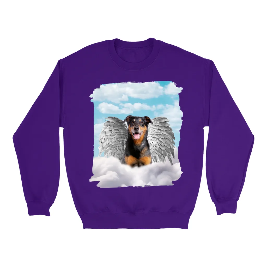SILVER ANGEL - Custom Pet Portrait Epic Sweatshirt