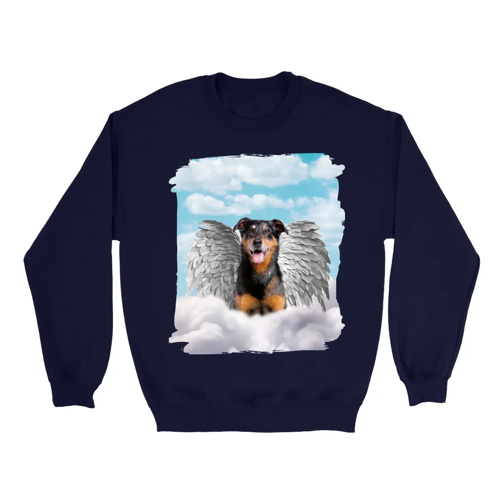 SILVER ANGEL - Custom Pet Portrait Epic Sweatshirt