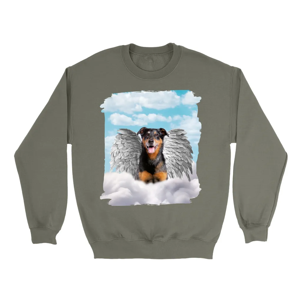 SILVER ANGEL - Custom Pet Portrait Epic Sweatshirt