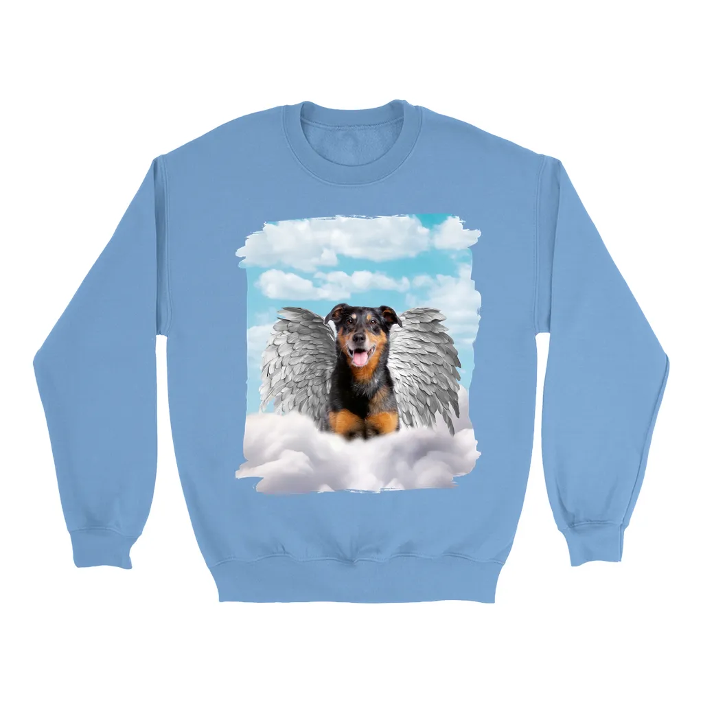 SILVER ANGEL - Custom Pet Portrait Epic Sweatshirt