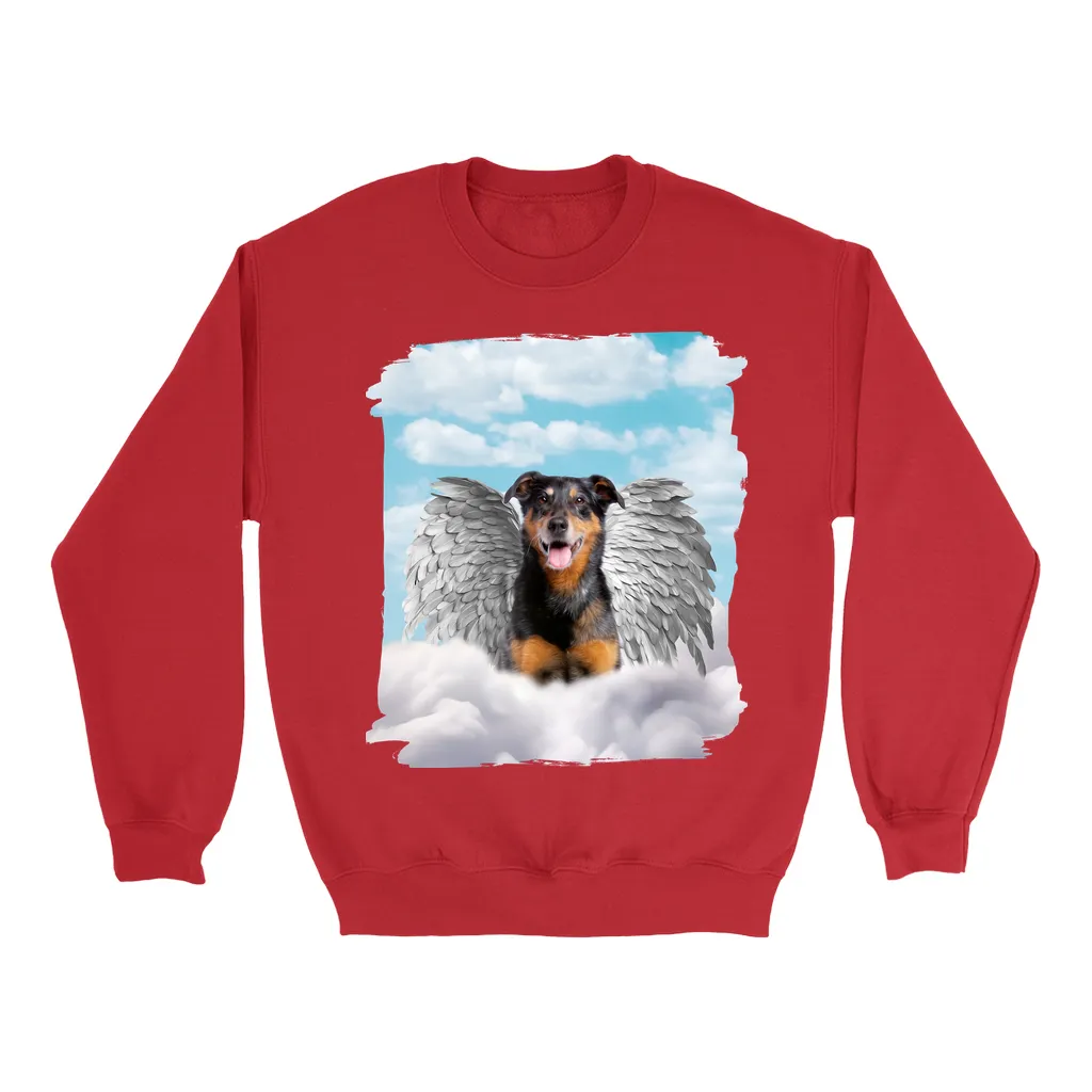 SILVER ANGEL - Custom Pet Portrait Epic Sweatshirt
