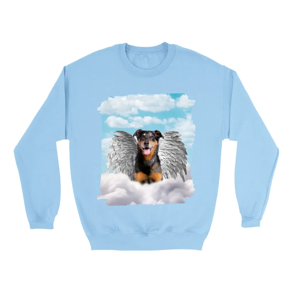 SILVER ANGEL - Custom Pet Portrait Epic Sweatshirt