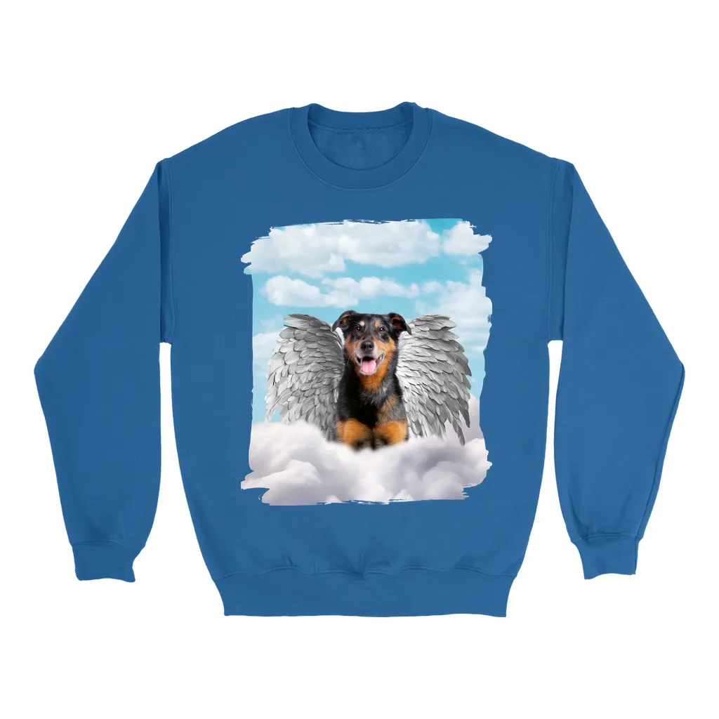 SILVER ANGEL - Custom Pet Portrait Epic Sweatshirt