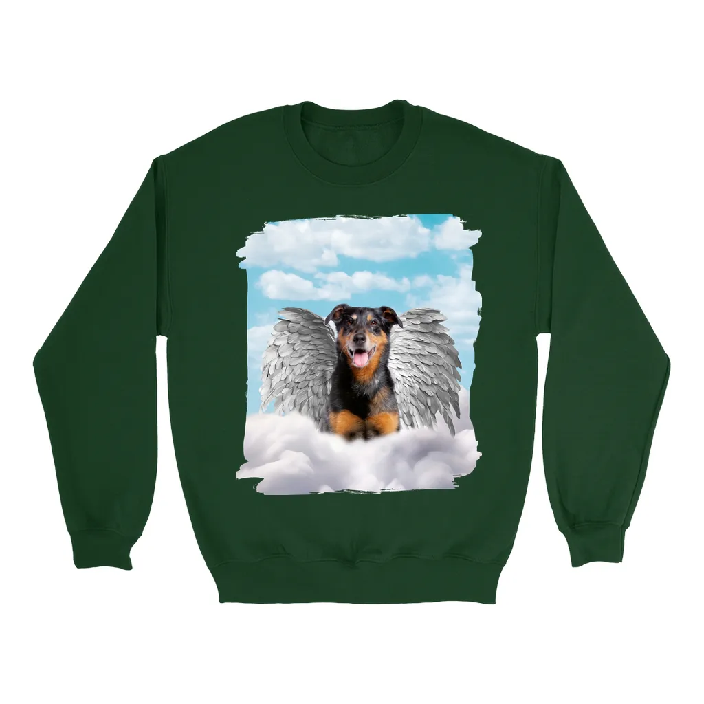 SILVER ANGEL - Custom Pet Portrait Epic Sweatshirt