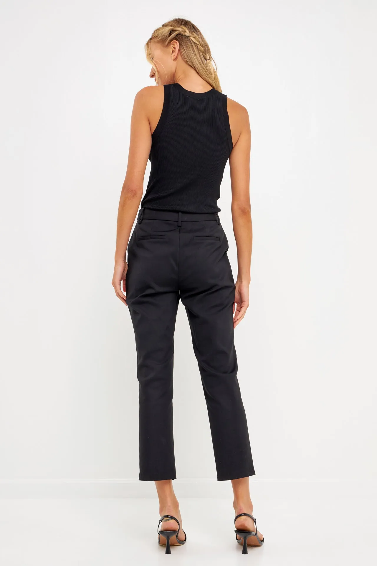 Slim Cigarette Trousers