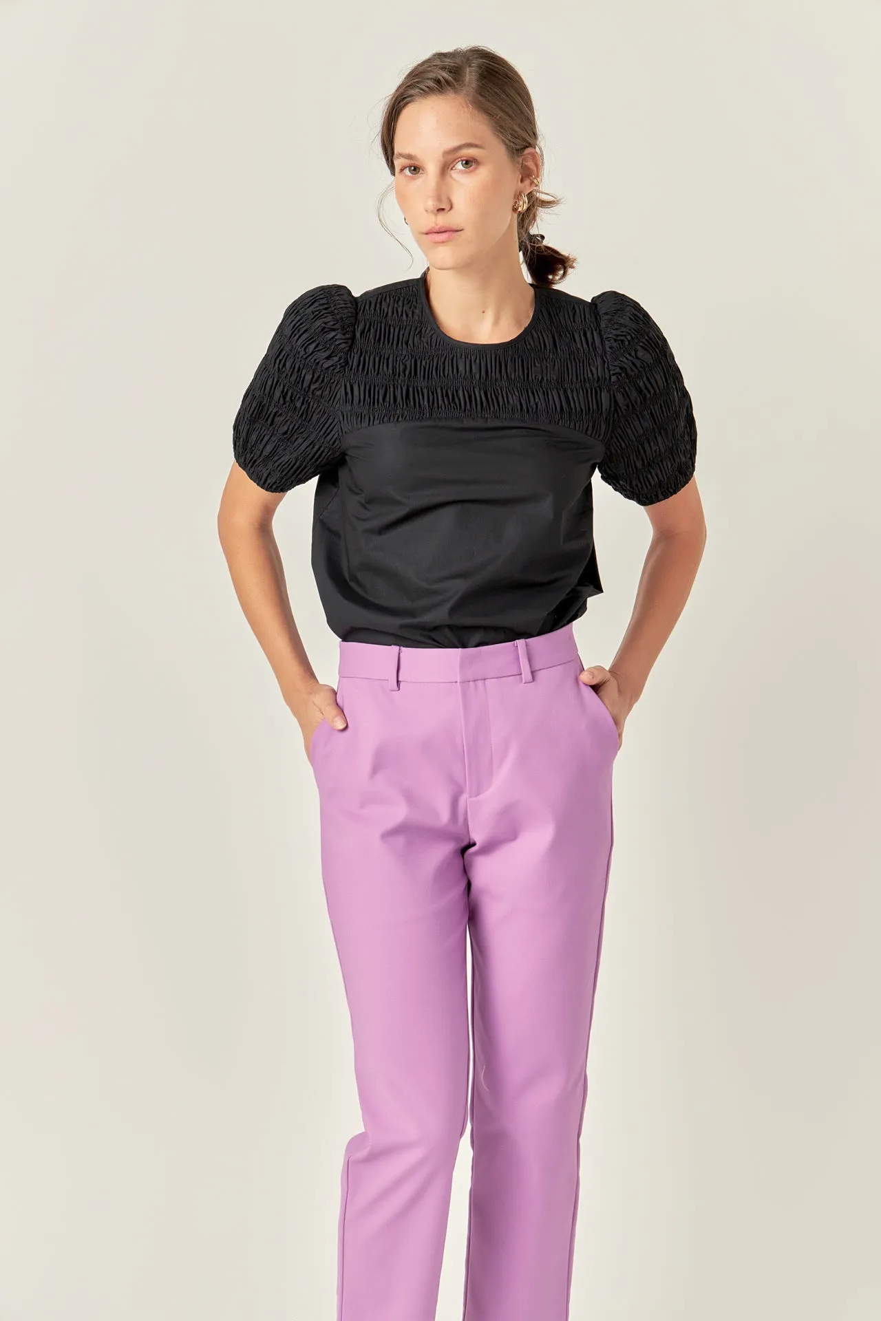 Slim Cigarette Trousers