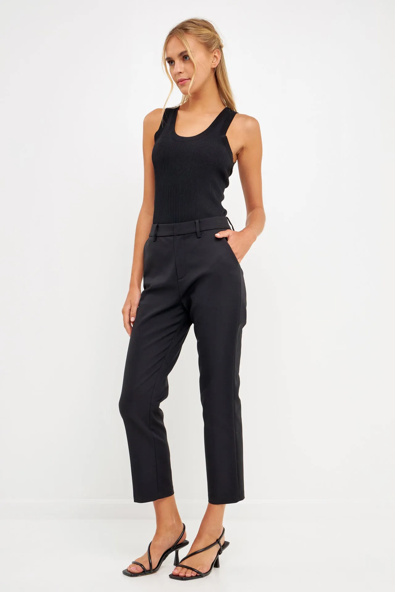 Slim Cigarette Trousers