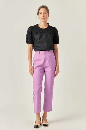 Slim Cigarette Trousers