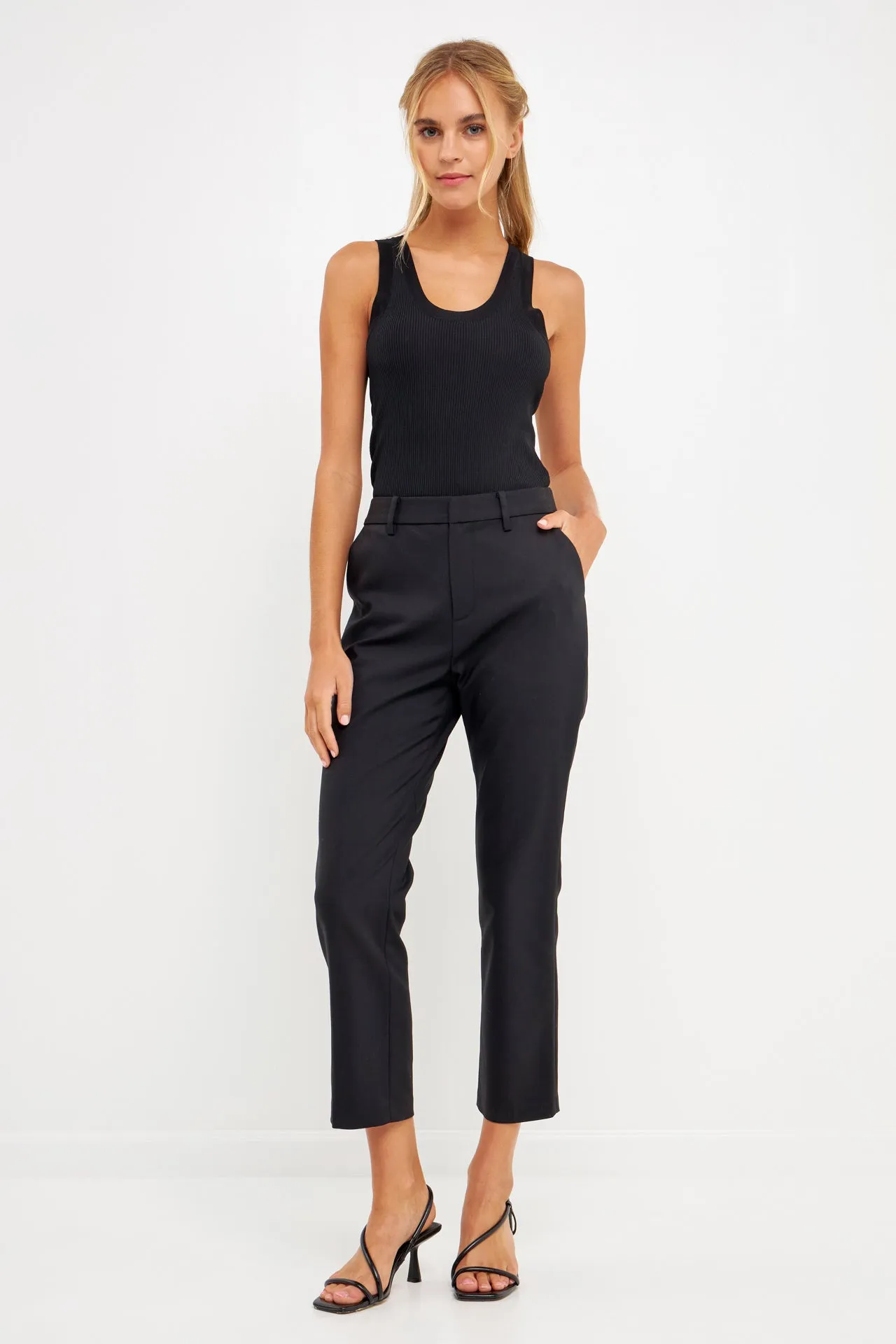 Slim Cigarette Trousers