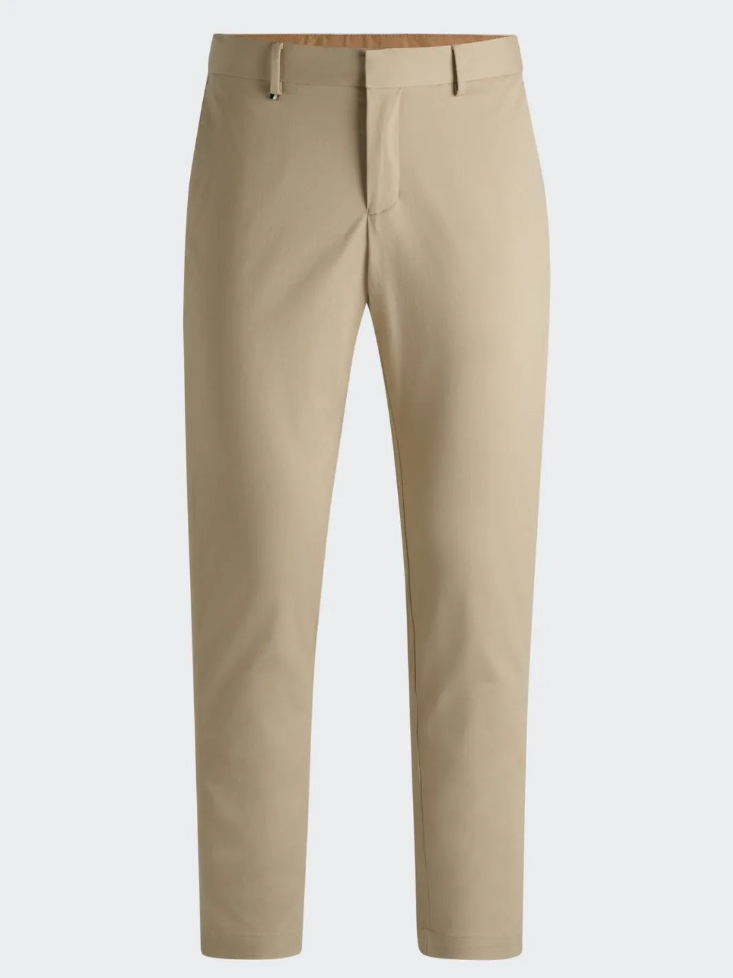 STRETCH-COTTON TROUSERS Beige