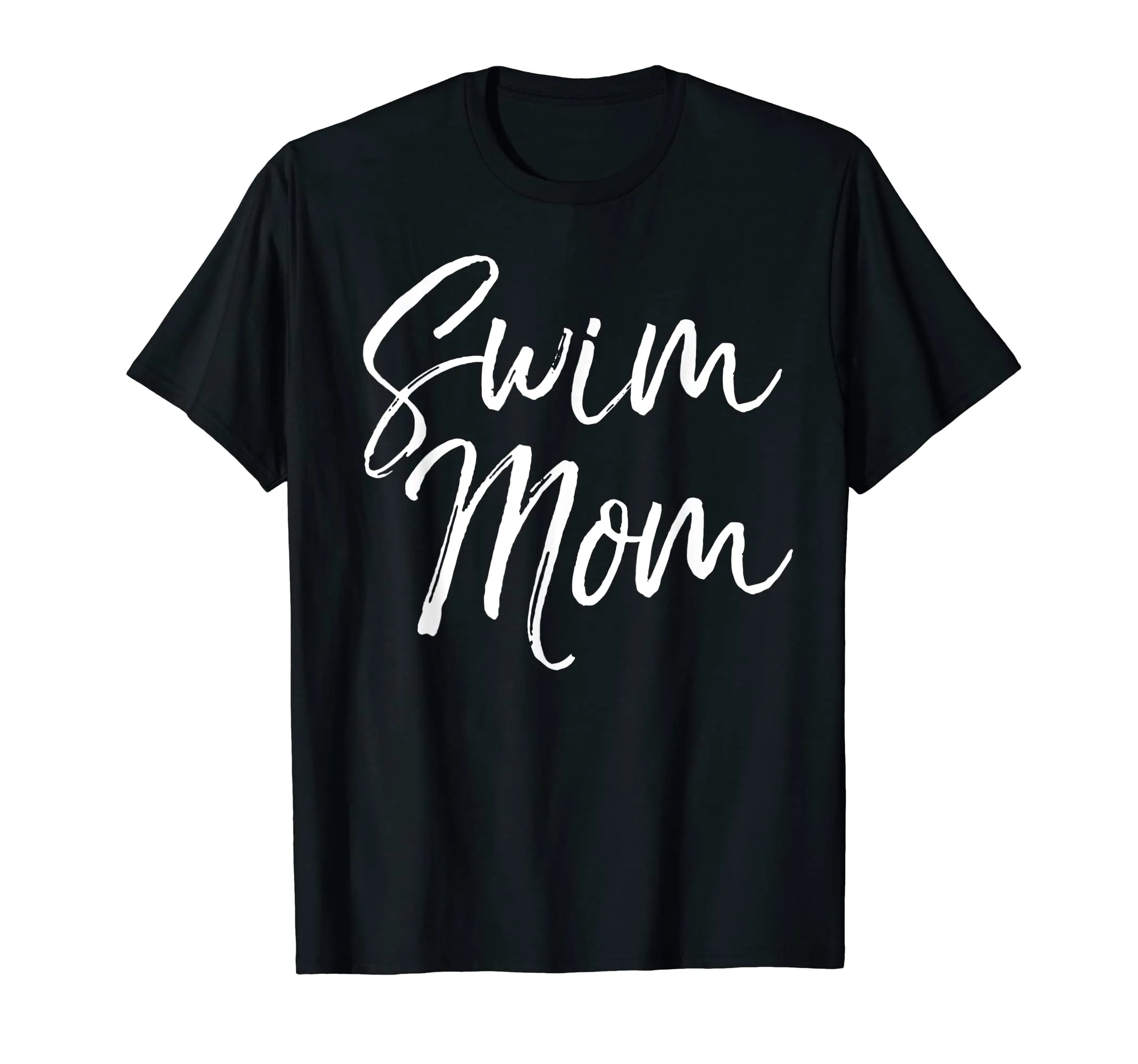 Swim Mom Shirt Fun Cute Sports Swimming Mother Tee