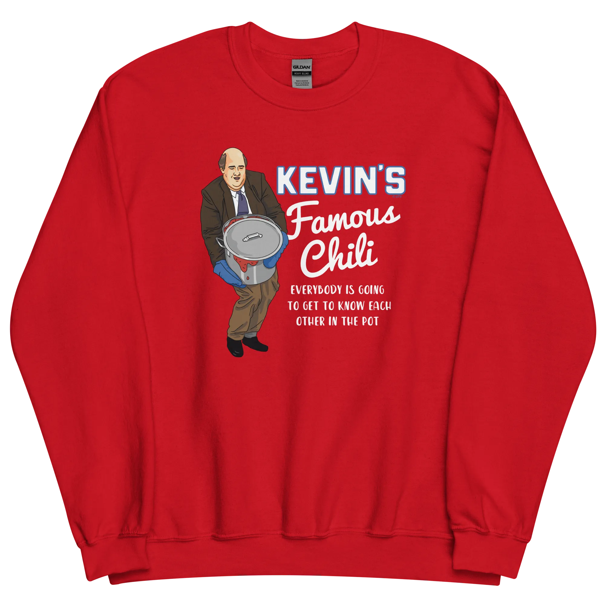 The Office Kevin's Famous Chili Fleece Crewneck Sweatshirt