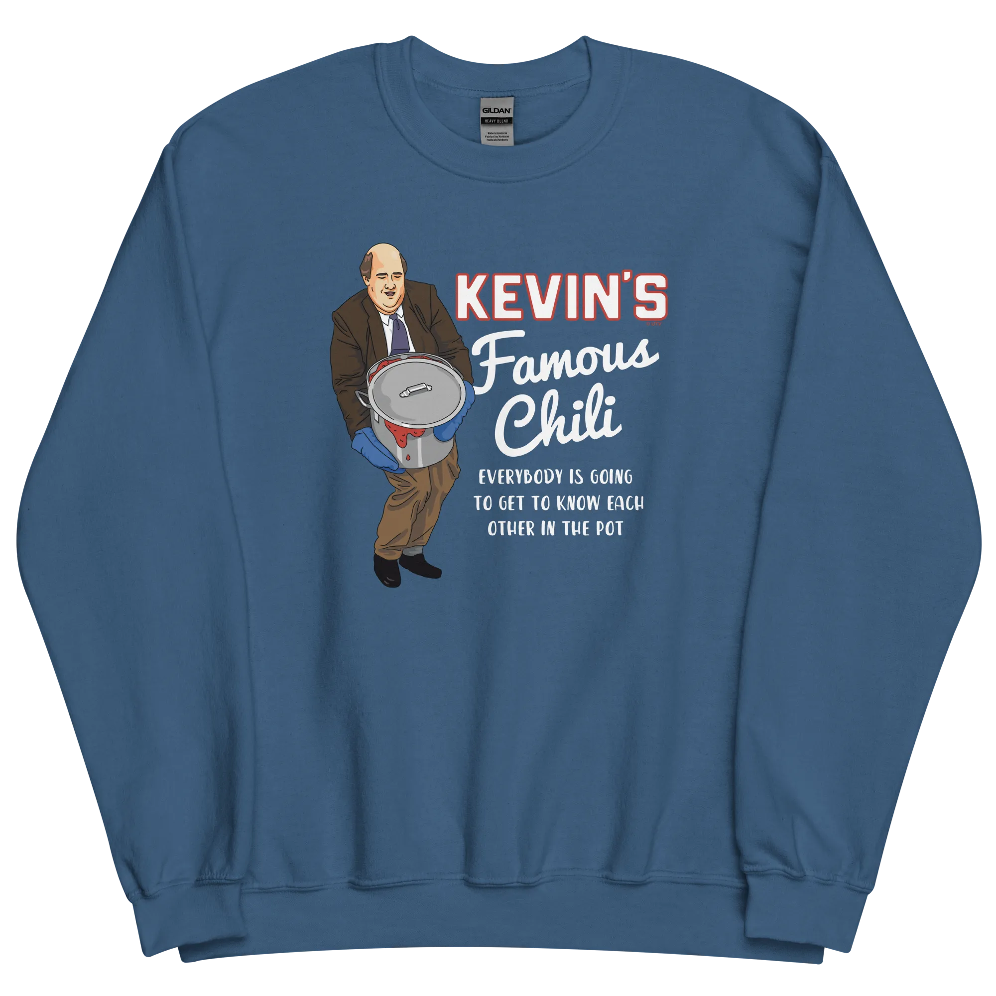 The Office Kevin's Famous Chili Fleece Crewneck Sweatshirt