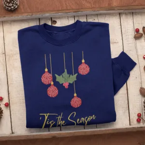 Tis The Season Christmas Sweatshirt, Christmas Tis The Season Sweatshirt, Merry Christmas Sweatshirt, Christmas Sweatshirt, Cute Winter Sweatshirt