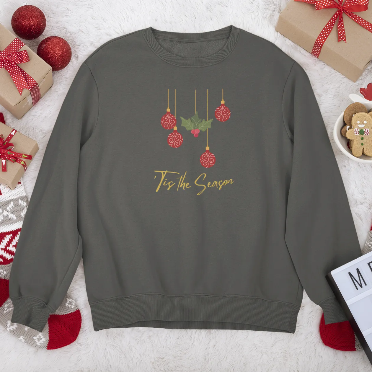 Tis The Season Christmas Sweatshirt, Christmas Tis The Season Sweatshirt, Merry Christmas Sweatshirt, Christmas Sweatshirt, Cute Winter Sweatshirt