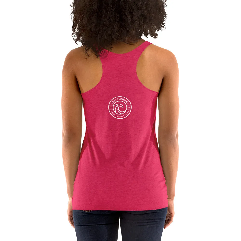 Women's wake.surf.repeat Tank w/ seattlewake on the back