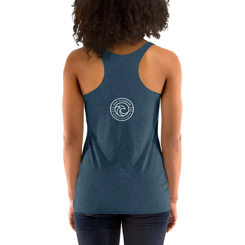 Women's wake.surf.repeat Tank w/ seattlewake on the back